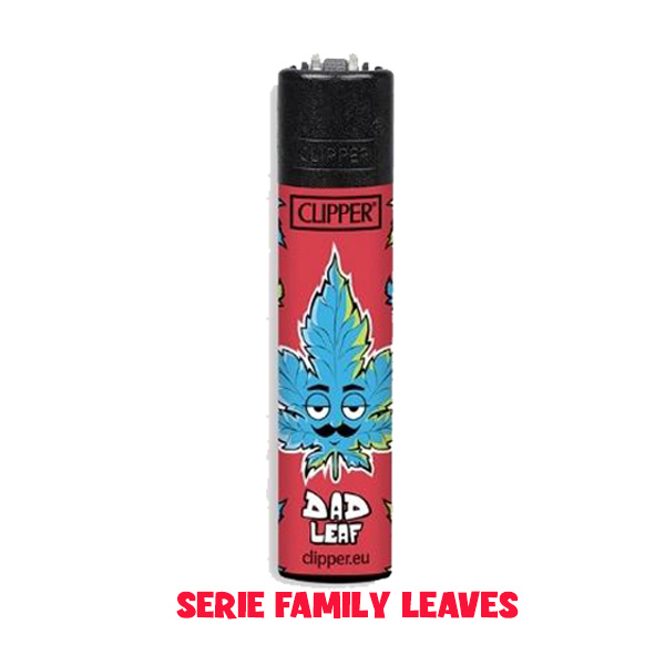 Clipper serie Family Leaves Rosso- Dad Leaf Santaplanta Grow Shop